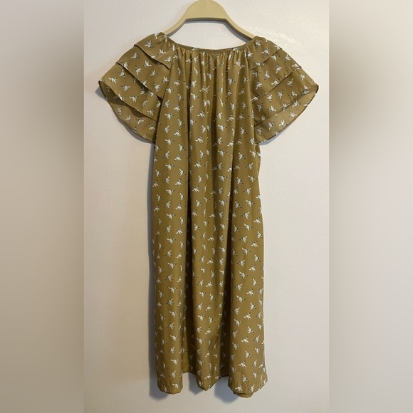 Anthropologie Blu Pepper bird dress size S - Picture 2 of 10